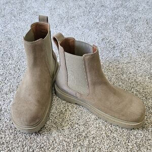 Tan Birkenstock Boots